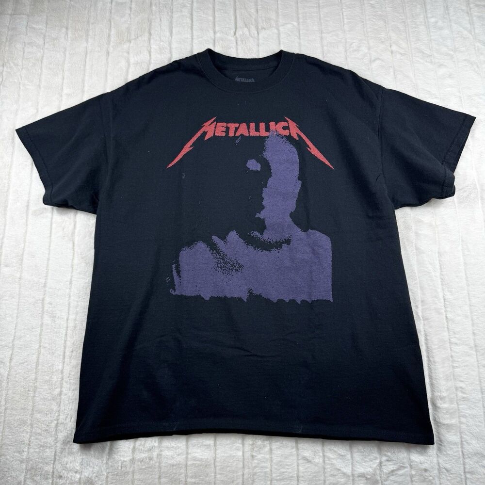 Metallica Tour T-Shirt Mens XL "Wherever I May Roam" Black Band Tee Double Sided - Picture 1 of 8